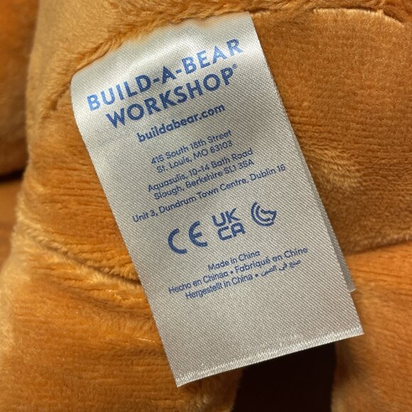 Build-A-Bear Gingerbread Frog with Bow Plush - Picture 7 of 7